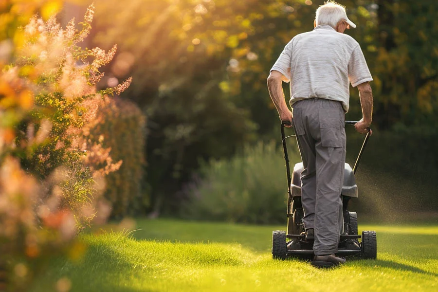 cordless electric mowers