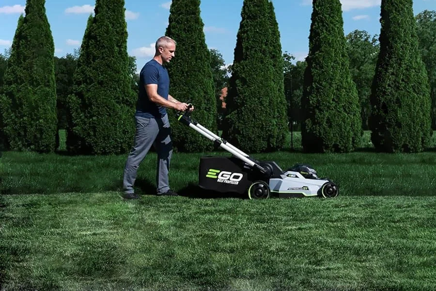 best cordless electric lawnmower