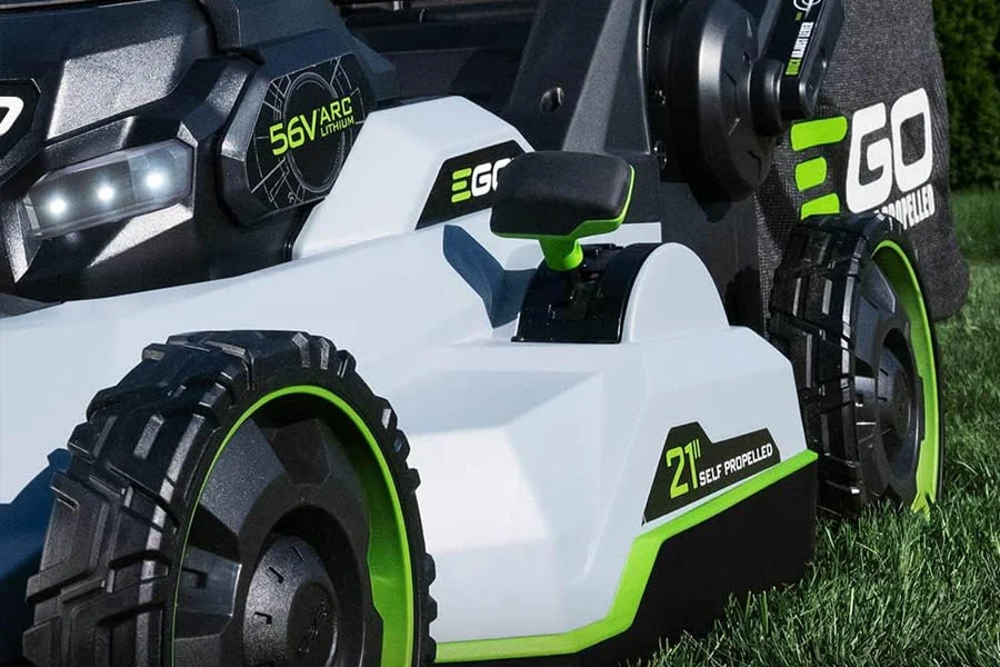 electric walk behind lawn mowers