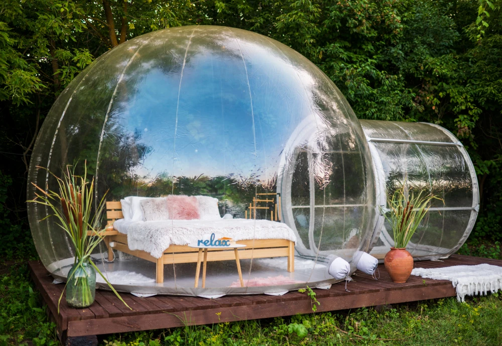 inflatable bubble tent house