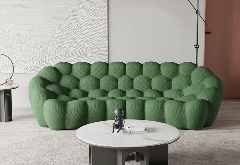 bubble sofa green